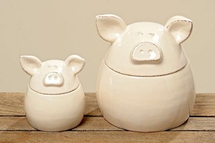 Буркан за подправки Boltze pig, Бежов, 8 х 12, 560 мл