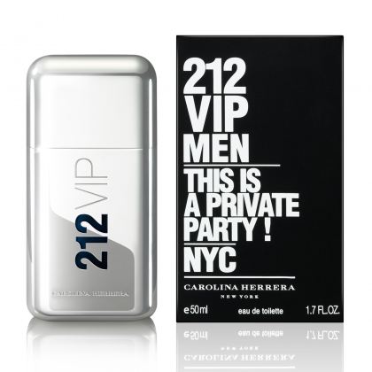 Тоалетна вода Carolina Herrera 212 VIP Men за мъже, 50 мл