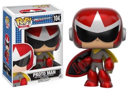 Фигурка Funko Pop Games: MegaMan – Proto Man #104, Vinyl Figure