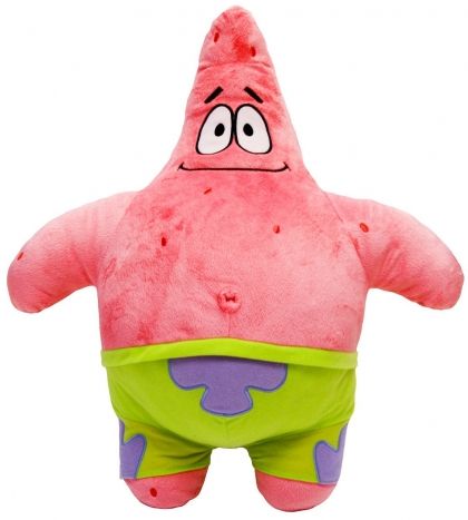 Плюшена играчка SpongeBob SquarePants, Patrick, 10 Х 20 см