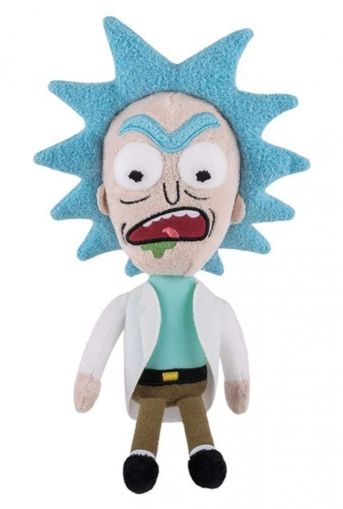 Плюшена играчка Rick and Morty, Angry Rick, 15 x 26 см