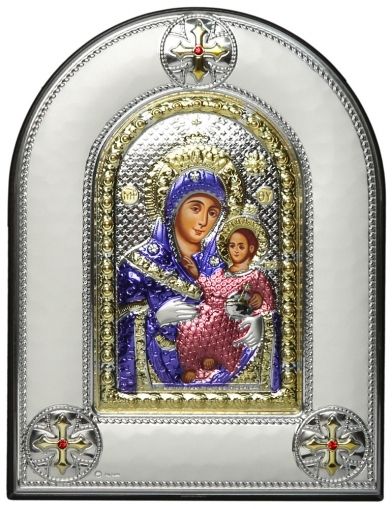 Сребърна икона Света Богородица Витлеемска