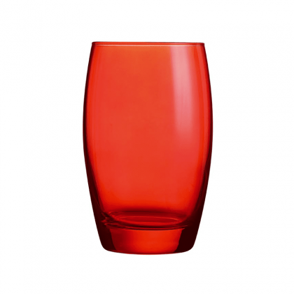 Компелкт чаши за вода Arcoroc Color Studio Salto, 350 мл, 6 броя, Червен