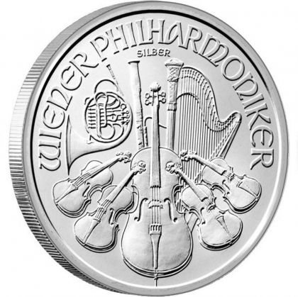 Сребърна монета "Vienna Philharmonic" Austria, 2012 г.