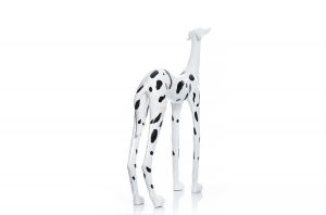 Декоративна фигура Stars Home Black & White Dog, Порцелан, 26 х 75 х 90 см
