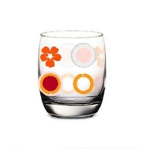 Чаши за аперитив, Ocean Blossom, Flower Orange, 3 бр., 265 мл