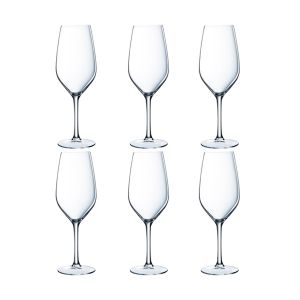 Комплект чаши за вино Luminarc Hermitage, 350 мл, Стъкло, 6 броя