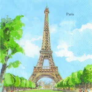 Салфетки Айфеловата Кула Paris