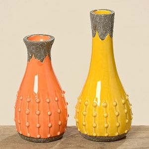 Комплект вази Boltze Heyko, Порцелан, 2 броя