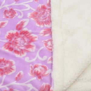 Одеяло Flowers pink, Розов, 150 x 200 cм