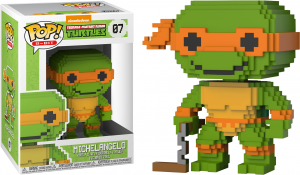 Фигурка Funko Pop 8-Bit : Teenage Mutant Ninja Turtles – Michelangelo #07, Vinyl Figure