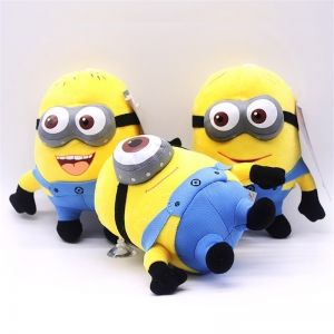 Плюшена играчка Minions Carl, 10 Х 18 см