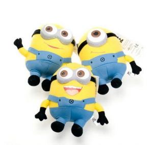 Плюшена играчка Minions Carl, 10 Х 18 см