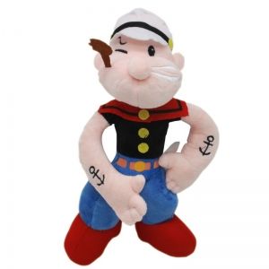 Плюшена играчка Popeye The Sailor man, 16 Х 30 см