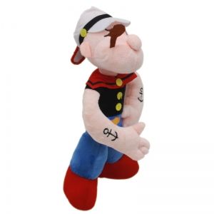 Плюшена играчка Popeye The Sailor man, 16 Х 30 см