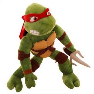 Плюшена играчка Turtles Ninja Raphaelo, Мега размер, 40 Х 60 см
