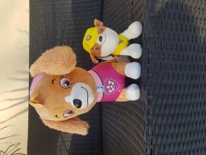 Плюшена играчка Paw patrol, Мега размер, Chase, 25 Х 45 см