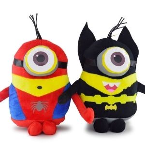 Плюшена играчка Minions Spiderman, 16 Х 23 см