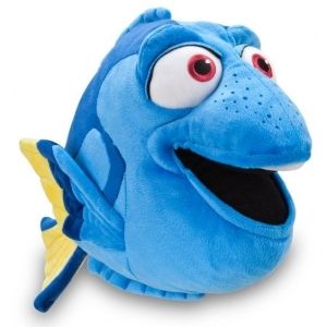 Плюшена играчка Мега Размер Nemo Dory Blue Fish Stuffed , 35 x 65 см