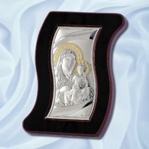 Сребърна икона Света Богородица Йерусалимска