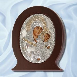 Сребърна икона Света Богородица Витлеемска