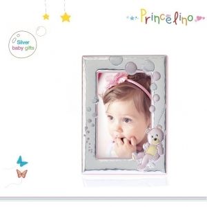 Фото рамка Princelino Dream Girl, със Сребро 925, 18 х 23 см