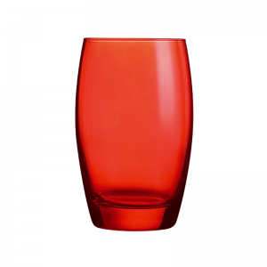 Компелкт чаши за вода Arcoroc Color Studio Salto, 350 мл, 6 броя, Червен