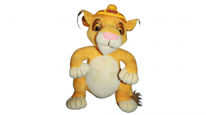 Плюшена играчка Lion King - Simba, 15 Х 30 см