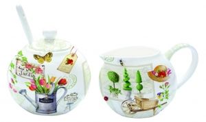 Комплект за чай R2S Gardening, 3 части