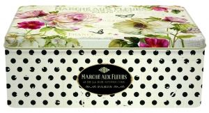 Кутия за съхранение R2S Marche Aux Fleurs, 9 x 18 см
