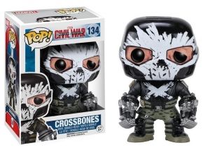 Фигурка Funko Pop Movies: Captain America: Civil War - Crossbones #134, Vinyl Figure