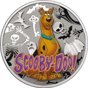 Сребърна монета серия анимационни герой " Scooby Doo "2013г.