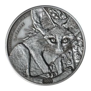 Сребърна монета "Fennec Fox" Niger, 2013 г.