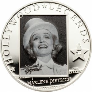 Сребърна монета "Hollywood Legends-Elizabeth Taylor" Cook Islands, 2011 г.