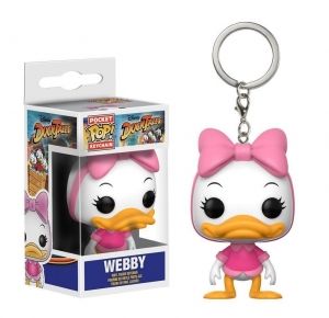 Ключодържател Funko Pocket Pop Disney: Ducktales - Webbigail, Figure Keychain