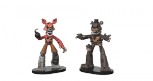 Екшън фигури Funko Hero World: Five Nights At Freddy’s - Nightmare Freddy & Nightmare Foxy 2-Pack Set
